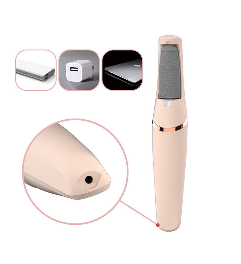 Direktang Wireless Double Grinding Head Pedicure Machine, Electric Foot Grinder, Dead Skin Peeling Machine, Pedicure Machine, Electric Foot Grinder (SF-5001)